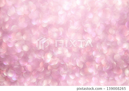 Pink bokeh glitter background with soft sparkle and dreamy pastel light for festive designs Pink bokeh glitter background with soft sparkle and dreamy pastel light for festive designs 139008265