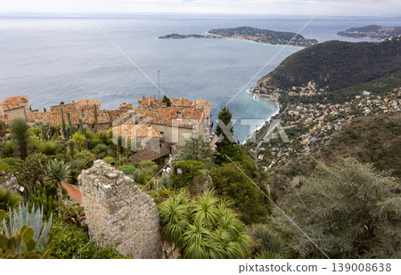 top view of Exotic Garden of Eze top view of Exotic Garden of Eze 139008638