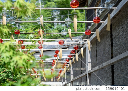Wind chimes at Shōjuin Temple in Kyoto Wind chimes at Shōjuin Temple in Kyoto 139010401