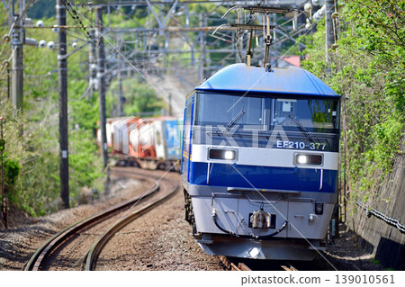 東海道本線，睡川 - 早川，JR 貨運，EF210-377（新鶴見），於 20260110 開始營運。 139010561
