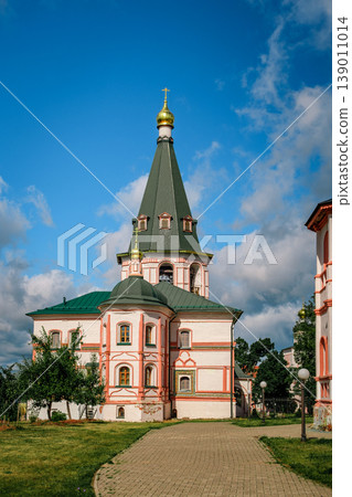 Iversky monastery in Valdai, Russia. 139011014