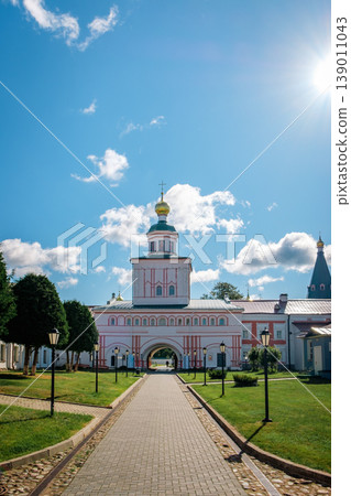 Iversky monastery in Valdai, Russia. 139011043