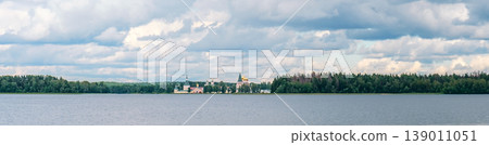 Iversky monastery in Valdai, Russia. 139011051