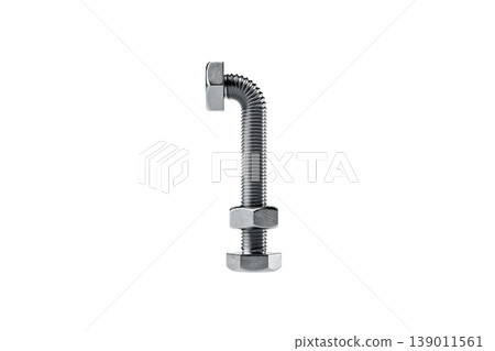Creative Arrangement of Metal Bolts and Nuts Creative Arrangement of Metal Bolts and Nuts 139011561