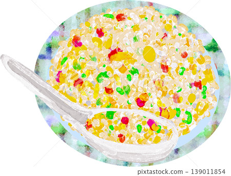 炒飯的插圖 139011854