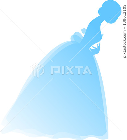 Ballet, ballerina, Giselle, fairy, gradient silhouette 139012105