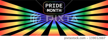 Happy Pride month poster background vector set. LGBTQ community symbol with rainbow, pride flag, heart. Design for celebration, bisexual, transgender, gender equality, rights, ads. Happy Pride month poster background vector set. LGBTQ community symbol with rainbow, pride flag, heart. Design for celebration, bisexual, transgender, gender equality, rights, ads. 139012887