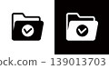 Folder and file icons, document organization icons 139013703