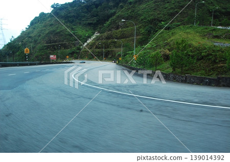mountain landscape with green forest, Malaysia 139014392