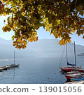 TREMEZZO, ITALY November 2024 Lake Como on a cloudy evening. 139015056