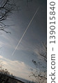 contrails drawn in the sky 139015840