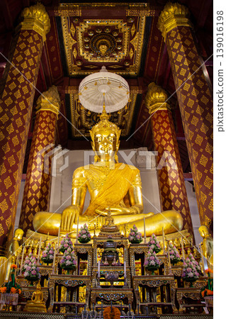 Phra Phuttha Nimit Wichita Mankoli Sri Sanphet Borom Trai Lokanat is enshrined in Wat Na Phra Meru Rachikaram in Ayutthaya. Phra Phuttha Nimit Wichita Mankoli Sri Sanphet Borom Trai Lokanat is enshrined in Wat Na Phra Meru Rachikaram in Ayutthaya. 139016198