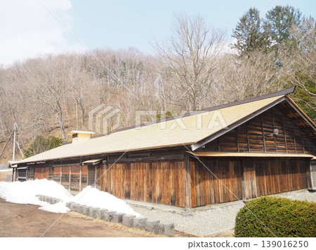 National Historic Site: Former Shimamatsu Post Station (Under Renovation) - Early Spring Scene National Historic Site: Former Shimamatsu Post Station (Under Renovation) - Early Spring Scene 139016250