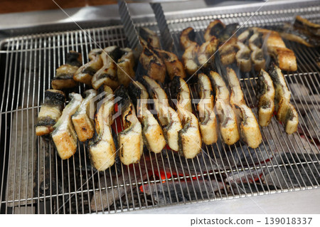 delicious authentic korean charcoal grilled eel delicious authentic korean charcoal grilled eel 139018337