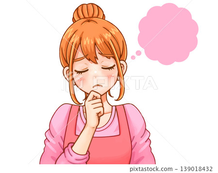 疲憊的家庭主婦插圖(2) 疲憊的家庭主婦插圖(2) 139018432