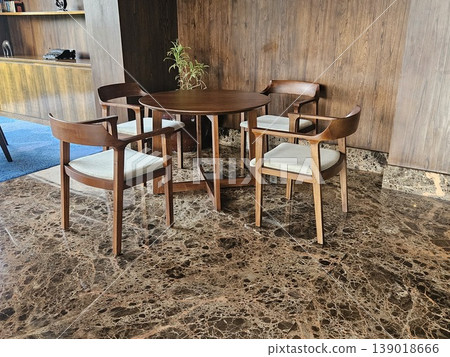 This cafe and restaurant interior with chair and table This cafe and restaurant interior with chair and table 139018666