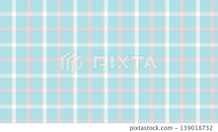 粉藍色和桃色格子圖案的天然柔和背景材料 粉藍色和桃色格子圖案的天然柔和背景材料 139018732