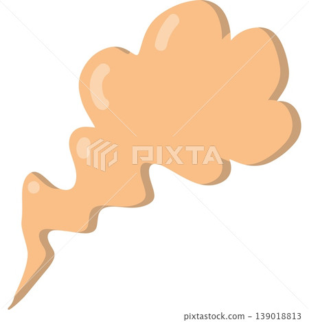 Smell icon chemical toxic vapour vector isolated Smell icon chemical toxic vapour vector isolated 139018813