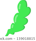 Green stink bad smell icon vector poison gas cloud 139018815