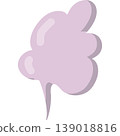 Smell cloud icon vapor special effect vector 139018816