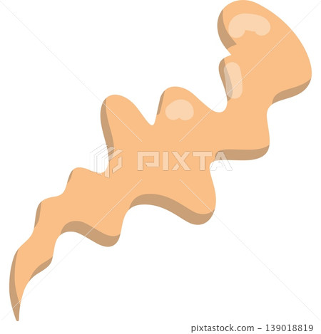 Smell icon vector dirty body, armpit, sweat vapor 139018819