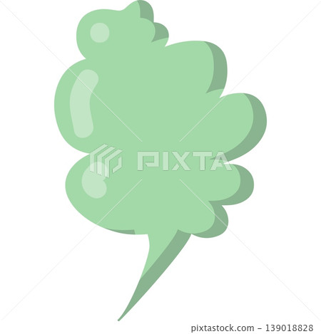 Smelling smoke cloud vector icon on white Smelling smoke cloud vector icon on white 139018828