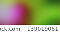 Abstract green, purple, and magenta gradient background with a soft light effect and noisy texture creating a modern backdrop. Colorful gradient background featuring blur and grain texture 139019081
