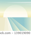 Seascapes and top views of sea, ocean and sandy beach. Natural tropical landscape with waves 139019090