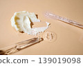 Cosmetic innovations with scrub, serum, and pipette 139019098