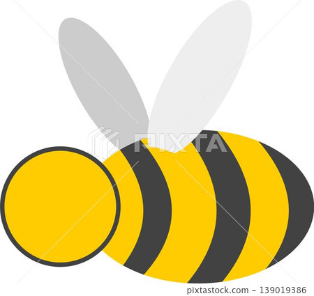 Bee Illustration Charmers - Cartoon Buzz and Playful Vibes 139019386