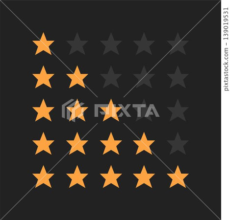 Star Rating Icon for Web 139019531