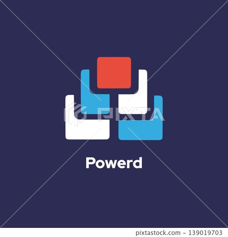 Powerd - Abstract Logo for Technology and Social. 139019703