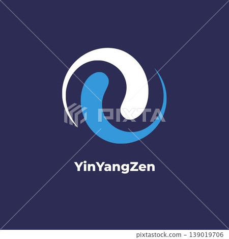 Yinyangzen - Yin and Yang Logo. 139019706