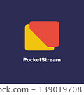 Pocketstream - Minimalist Blockchain Icon. 139019708