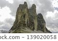 The iconic Tre Cime di Lavaredo mountains, Dolomites, Italy 139020058