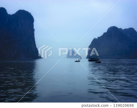 Ha Long Bay, Vietnam at dawn Ha Long Bay, Vietnam at dawn 139020698