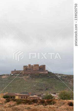 Castle of Consuegra at Cerro Calderico. Consuegra, Toledo, Spain 139020750