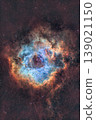 Astro photo of the Rosette Nebula in Hubble SHO Color palette 139021150
