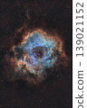 Astro photo of the Rosette Nebula in Hubble SHO Color palette 139021152