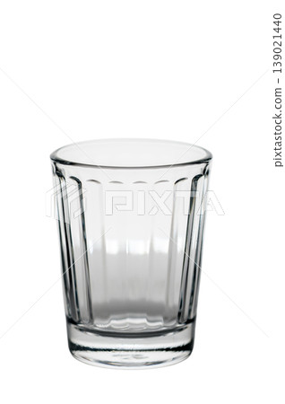 Pasabahce Optica faceted shot glass 60 ml isolated on white background Pasabahce Optica faceted shot glass 60 ml isolated on white background 139021440