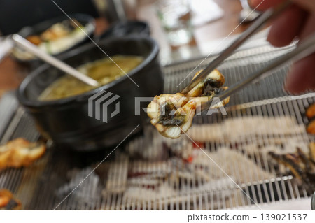 delicious authentic korean eel soup with healthy ingredients delicious authentic korean eel soup with healthy ingredients 139021537