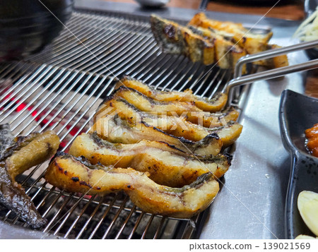 delicious authentic korean eel soup with healthy ingredients delicious authentic korean eel soup with healthy ingredients 139021569