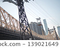 New York. Skyline And River Reflectionscape. Steel Bridge With Urban Skyline Backdrop. 139021649
