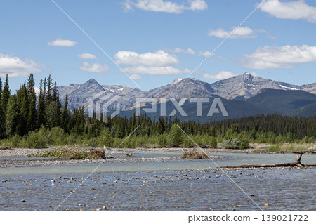 The Bighorn River And The Rocky Mountains The Bighorn River And The Rocky Mountains 139021722