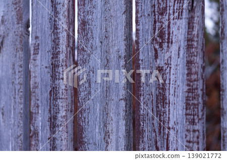 Weathered Wood Fence And Chipped Paint Texture Background Weathered Wood Fence And Chipped Paint Texture Background 139021772
