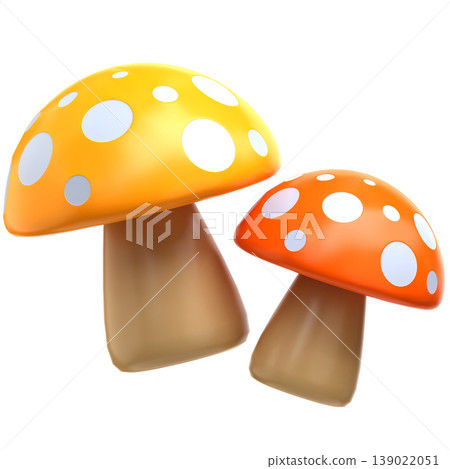 Cute 3D Mushroom Icon Set, Autumn Forest Illustration for UI App, Fall Nature Design, Woodland Branding, and Seasonal Digital Products Cute 3D Mushroom Icon Set, Autumn Forest Illustration for UI App, Fall Nature Design, Woodland Branding, and Seasonal Digital Products 139022051