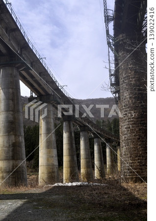 新潟、湯澤、本澤大橋 139022416