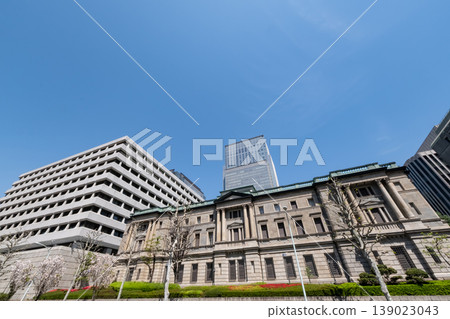 櫻花與日本銀行 櫻花與日本銀行 139023043
