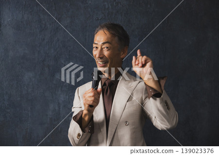 Senior couple of musicians Senior couple of musicians 139023376