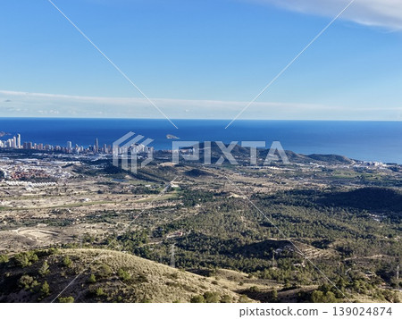 Seaside Cityscape Imagery, Beautiful Coastal Scene Featuring Urban Development And Ocean Background Seaside Cityscape Imagery, Beautiful Coastal Scene Featuring Urban Development And Ocean Background 139024874